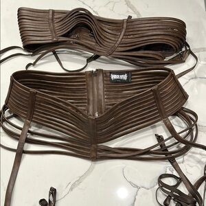 Darker Wavs Strappy Lingerie Set